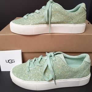 SALE! New UGG Zilo Glitter Sneakers sz 7